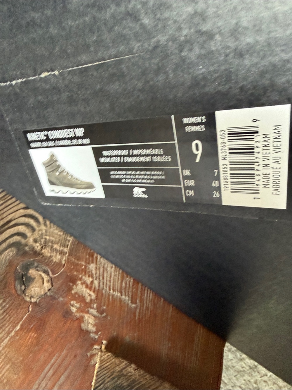 Women’s Gray Winter Hiker Boots - Rugged Trail Style - Picture 9 of 10